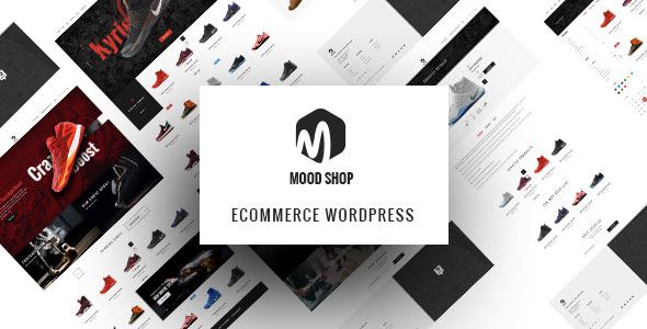 MoodShop - Modern eCommerce WordPress theme for Selling Footwear Online